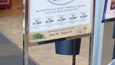 Bloom Sheffield & Sons 'Butcher Bucks' Stanchion