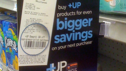 Rite Aid +UP Rewards Shelf Talker