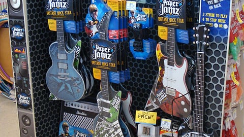 Walgreens Paper Jamz Endcap