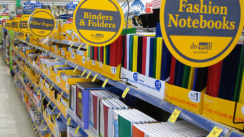 Walgreens Back-To-School Category Markers