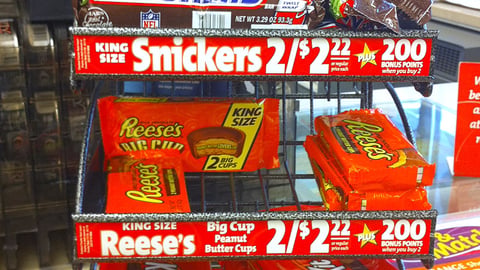 Speedway 'Speedy Rewards' Counter Rack