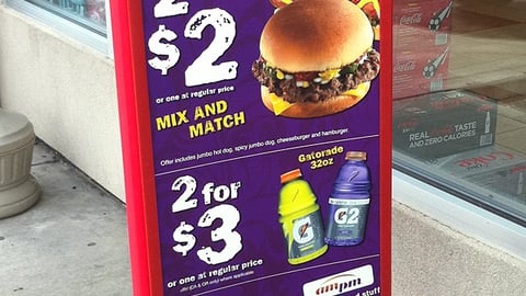 Ampm 'Smart Savers' Stanchion