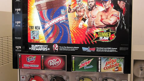 7-Eleven 'SummerSlam' Slurpee Translite
