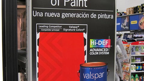 Valspar 'Hi-Def Color' Poster