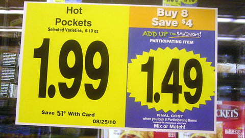 QFC 'Add Up The Savings' Cooler Cling