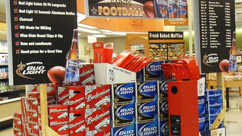 Bud Light Winn-Dixie 'Saints Football' Spectacular