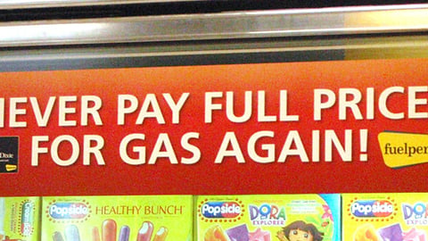 Winn-Dixie Fuelperks Cooler Cling