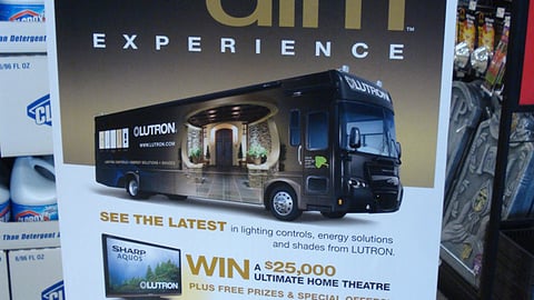Lutron 'Smart to Dim Experience' Pole Topper