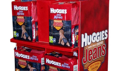 Huggies Little Movers Jeans Floorstand