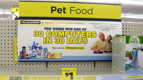 Dollar General Henkel '30 Computers in 30 Days' Header