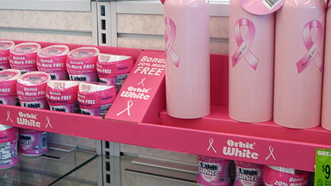 Orbit 'Pink' Shelf Tray