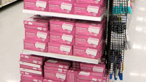 Walmart Ampad 'Pink' Endcap