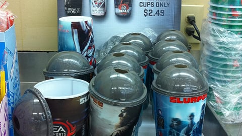 7-Eleven 'Access 45' Slurpee Cup Counter Tray