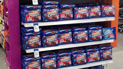 Meijer Oreo Halloween Endcap