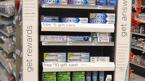 Rite Aid 'Oral Health' Endcap