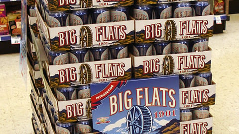 Walgreens Big Flats 1901 Case Stack
