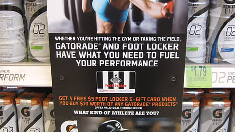 G Series Fit Walgreens Incentive Sign