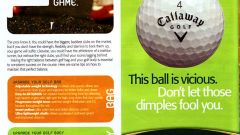 Dick's 'Magazine' Callaway Ad
