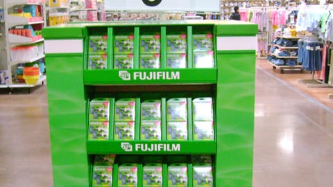 FujiFilm Pallet Display