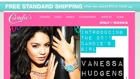 Kohl's Candie's Microsite