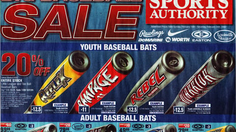 Sports Authority Baseball Feature