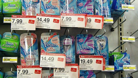 Target Venus Incentive Price Labels