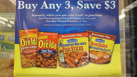 Gorton's, Ore-Ida Co-Marketing Cooler Cling