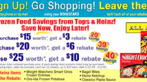 Tops Frozen Food Month Feature
