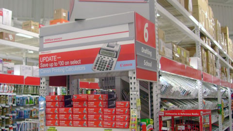 Office Depot Endcap