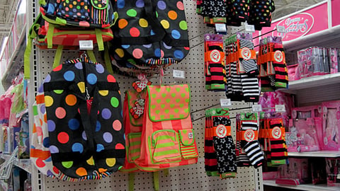 Toys "R" Us LittleMissMatched Endcap