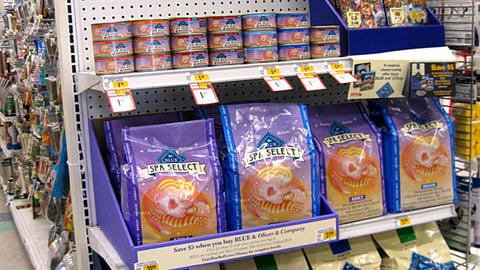 Petco Blue Pet Food Disney Rebate Endcap