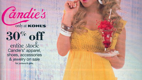 Kohl's Candie's Circular Cover