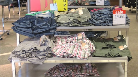 JCPenney Arizona Table Display