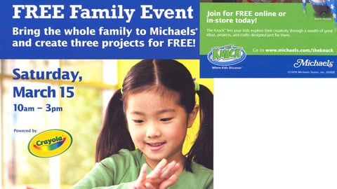 Michaels 'The Knack' Handouts