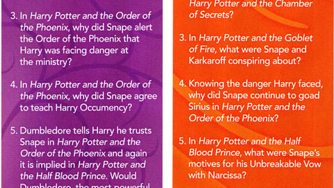 'Harry Potter and the Deathly Hallows' Take-One Bookmark