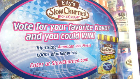 Edy's 'American Idol' Freezer Cling