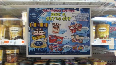 Stop & Shop/Edy's "Idol Mania' Cling
