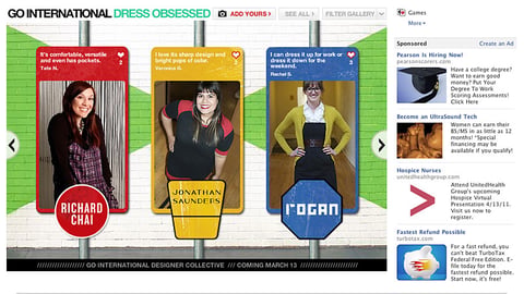 Target 'Dress Obsessed' Facebook App
