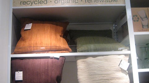 JCPenney Studio 'Simply Green' Wall Display