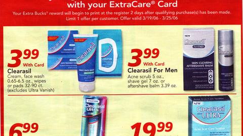 CVS Clearasil Offer Feature
