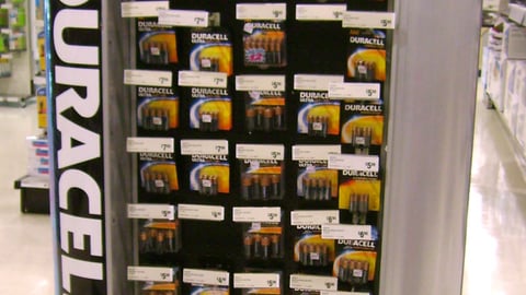 Duracell Pallet Display