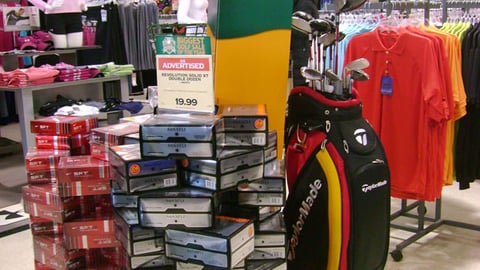 Dick's Golf-A-Thon Aisle Display