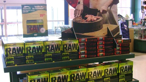 Dick's Sporting Goods Slazenger 'Raw' Display