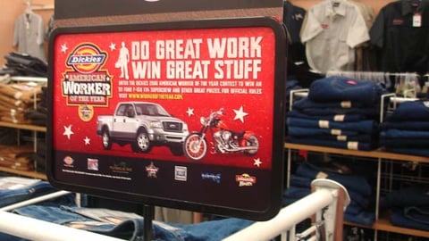 Dickies 'American Worker' Rack Header