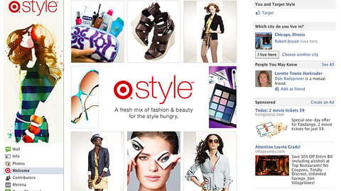 Target Style Facebook Page