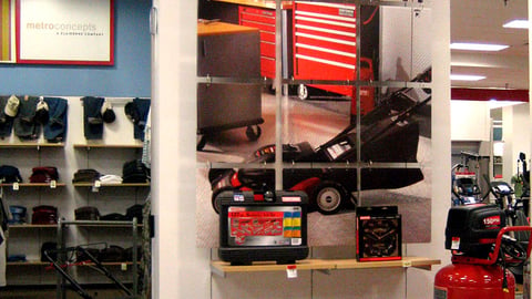 Sears Reimagine "Popular Mechanics" Display 