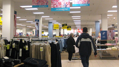 Sears 'Reimagine' Ceiling Banners