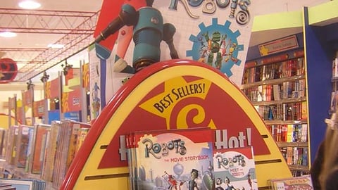 'Robots' Book Merchandising