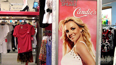 Kohl's Candie's Britney Spears Side Panel