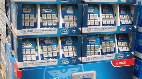 Crest Glide Pallet Display